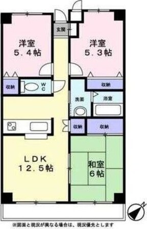 オーチャードハウスの物件間取画像